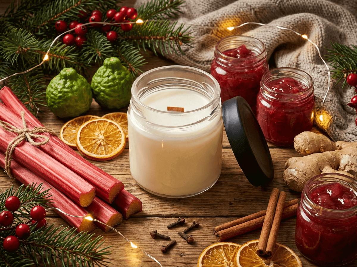 Fűszeres rebarbara lekvár